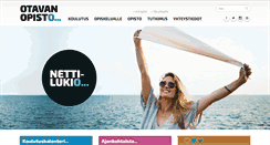 Desktop Screenshot of otavanopisto.fi